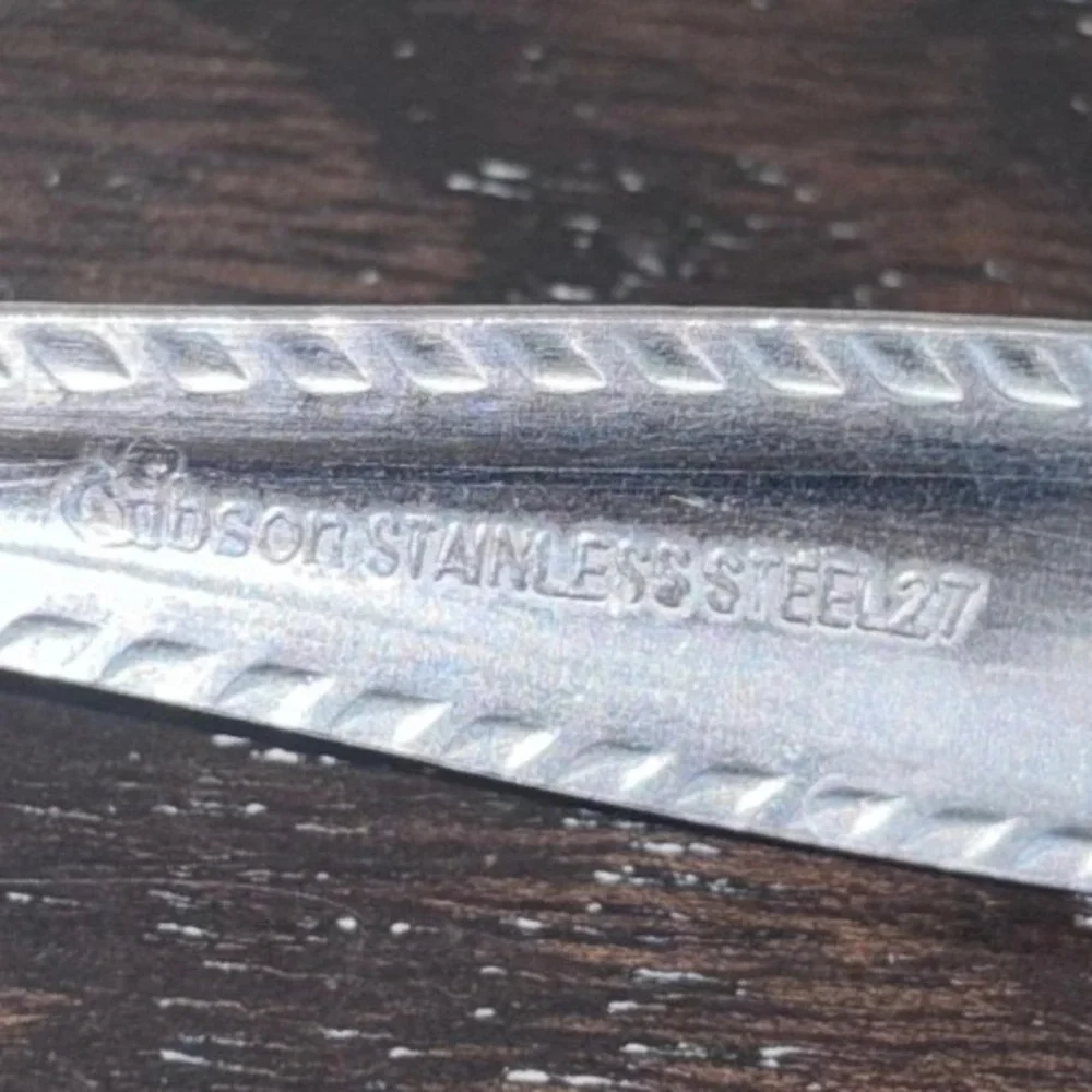 Vintage | Gibson Stainless Steel 27‎ | Dinner Fork | Silverware Utensil